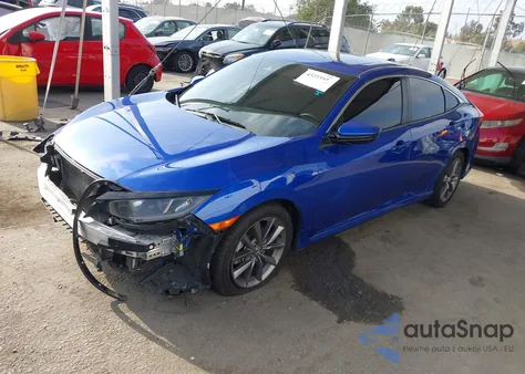 2021 Honda Civic Ex z USA, uszkodzony, nr VIN 19XFC1F31ME209964